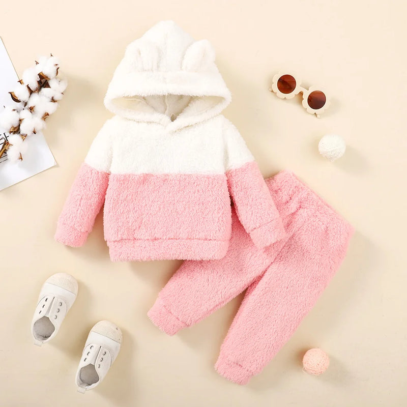 Conjunto de Inverno com Capucho