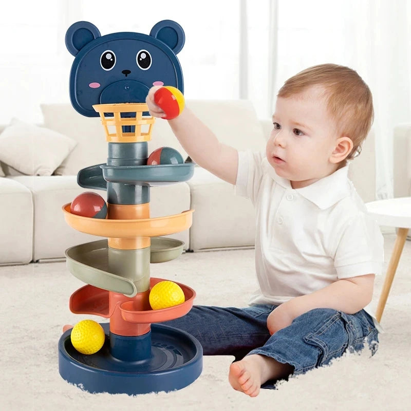 Montessori Brinquedos Impilhavel de Desenvolvimento