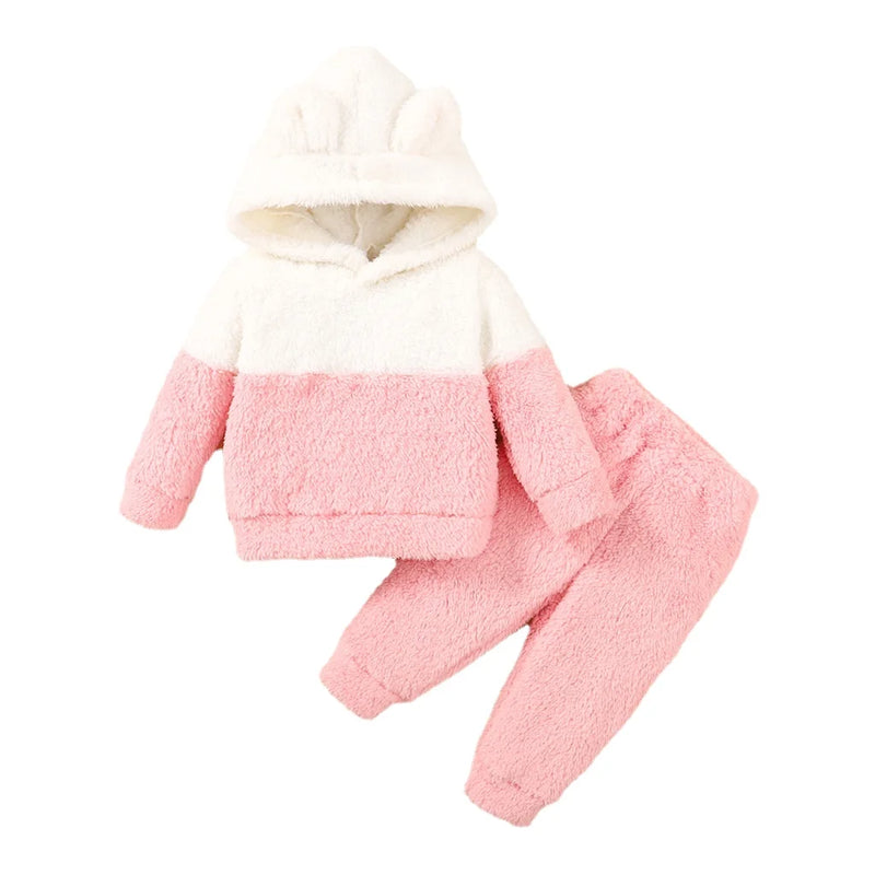 Conjunto de Inverno com Capucho